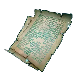 Ancient Pal Manuscript - Palworld Material