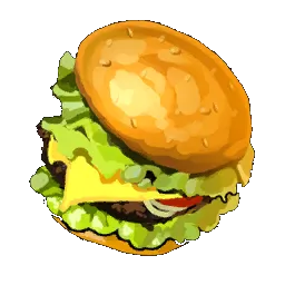 Cheeseburger - Palworld Food