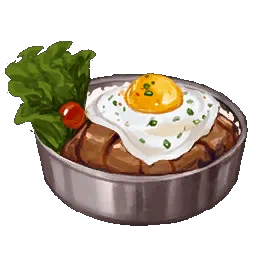 Eikthyrdeer Loco Moco - Palworld Food
